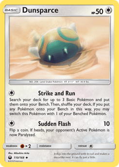 Dunsparce Celestial Storm #110