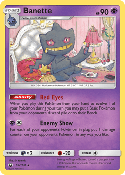 Banette Celestial Storm #65
