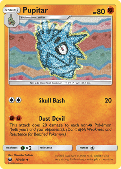Pupitar Celestial Storm #75