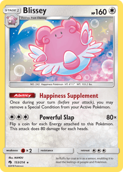 Blissey Lost Thunder #153