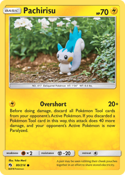 Pachirisu Lost Thunder #80