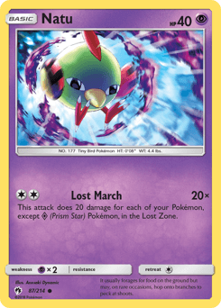 Natu Lost Thunder #87