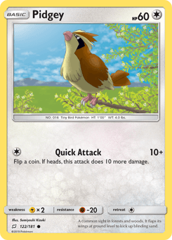 Pidgey Team Up #122