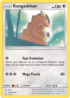 Kangaskhan Team Up #128