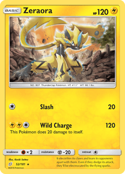 Zeraora Team Up #52