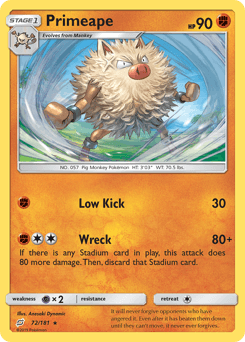 Primeape Team Up #72