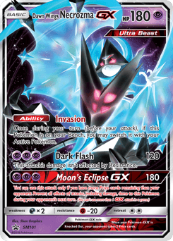 Dawn Wings Necrozma-GX SM Black Star Promos #SM101