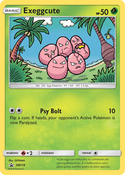 Exeggcute SM Black Star Promos #SM119