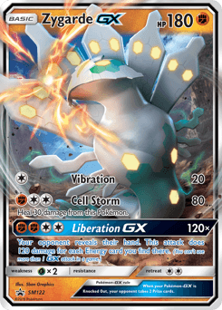 Zygarde-GX SM Black Star Promos #SM122