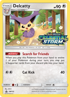 Delcatty SM Black Star Promos #SM132