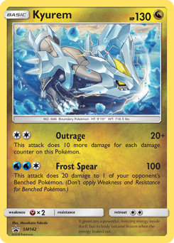 Kyurem SM Black Star Promos #SM142