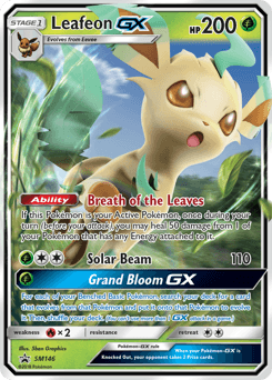 Leafeon-GX SM Black Star Promos #SM146