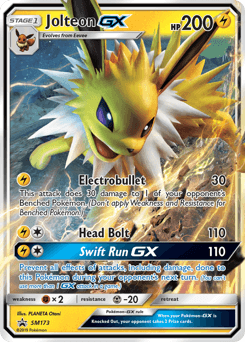 Jolteon-GX SM Black Star Promos #SM173