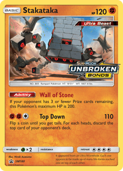 Stakataka SM Black Star Promos #SM180