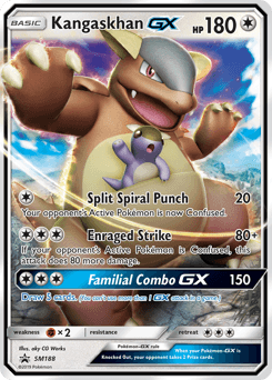 Kangaskhan-GX SM Black Star Promos #SM188