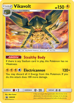 Vikavolt SM Black Star Promos #SM208