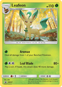 Leafeon SM Black Star Promos #SM237