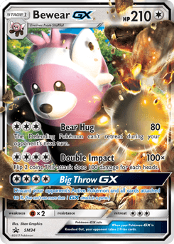 Bewear-GX SM Black Star Promos #SM34