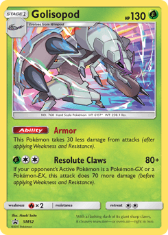 Golisopod SM Black Star Promos #SM52