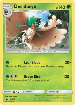 Decidueye SM Black Star Promos #SM55