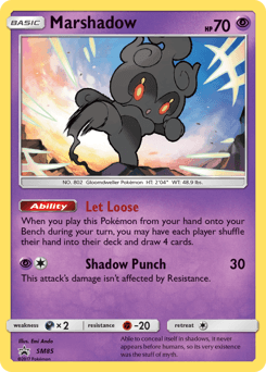 Marshadow SM Black Star Promos #SM85