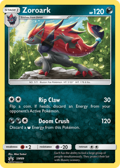 Zoroark SM Black Star Promos #SM89