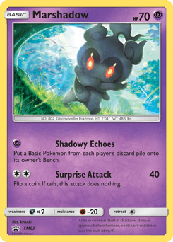 Marshadow SM Black Star Promos #SM93