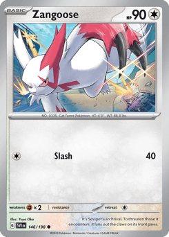 Zangoose Scarlet & Violet #146