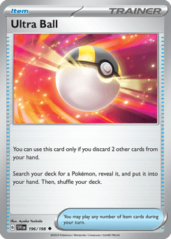 Ultra Ball Scarlet & Violet #196