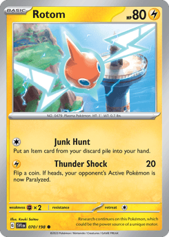Rotom Scarlet & Violet #70