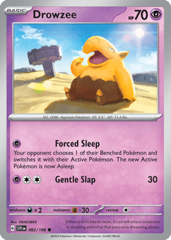 Drowzee Scarlet & Violet #82
