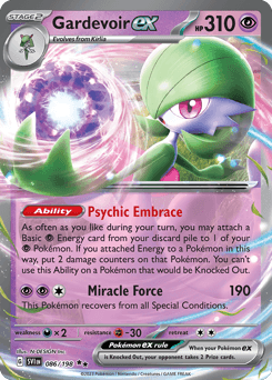 Gardevoir ex Scarlet & Violet #86