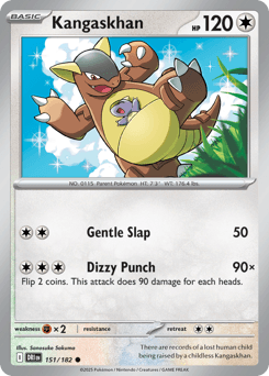 Kangaskhan Destined Rivals #151
