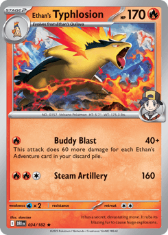 Ethan's Typhlosion Destined Rivals #34
