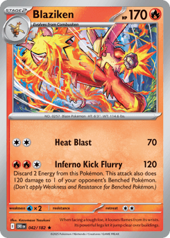 Blaziken Destined Rivals #42