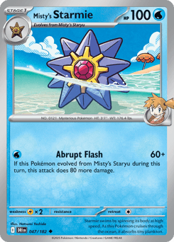 Misty's Starmie Destined Rivals #47