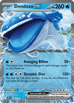 Dondozo ex Destined Rivals #66
