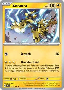 Zeraora Destined Rivals #78