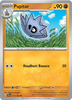Pupitar Paldea Evolved #111