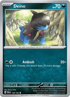 Deino Paldea Evolved #138