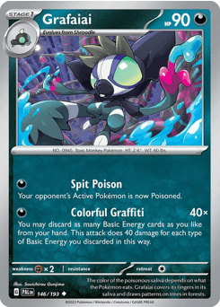 Grafaiai Paldea Evolved #146