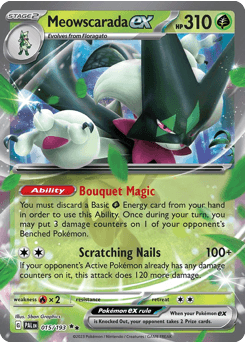 Meowscarada ex Paldea Evolved #15