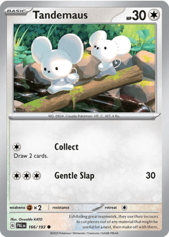 Tandemaus Paldea Evolved #166