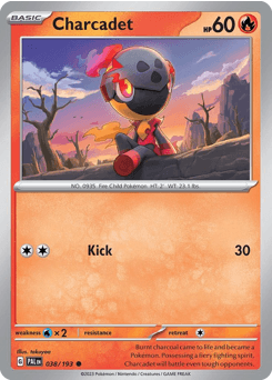 Charcadet Paldea Evolved #38