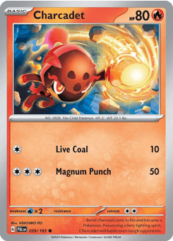 Charcadet Paldea Evolved #39