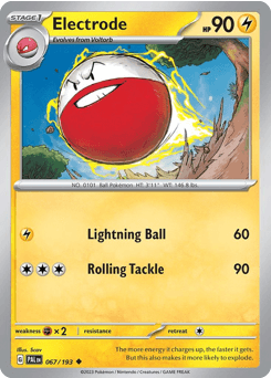 Electrode Paldea Evolved #67