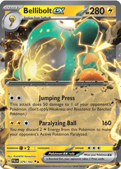 Bellibolt ex Paldea Evolved #79