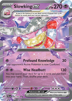 Slowking ex Paldea Evolved #86