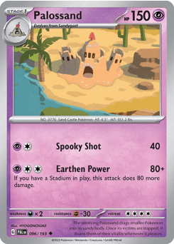 Palossand Paldea Evolved #96