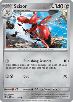 Scizor Obsidian Flames #141